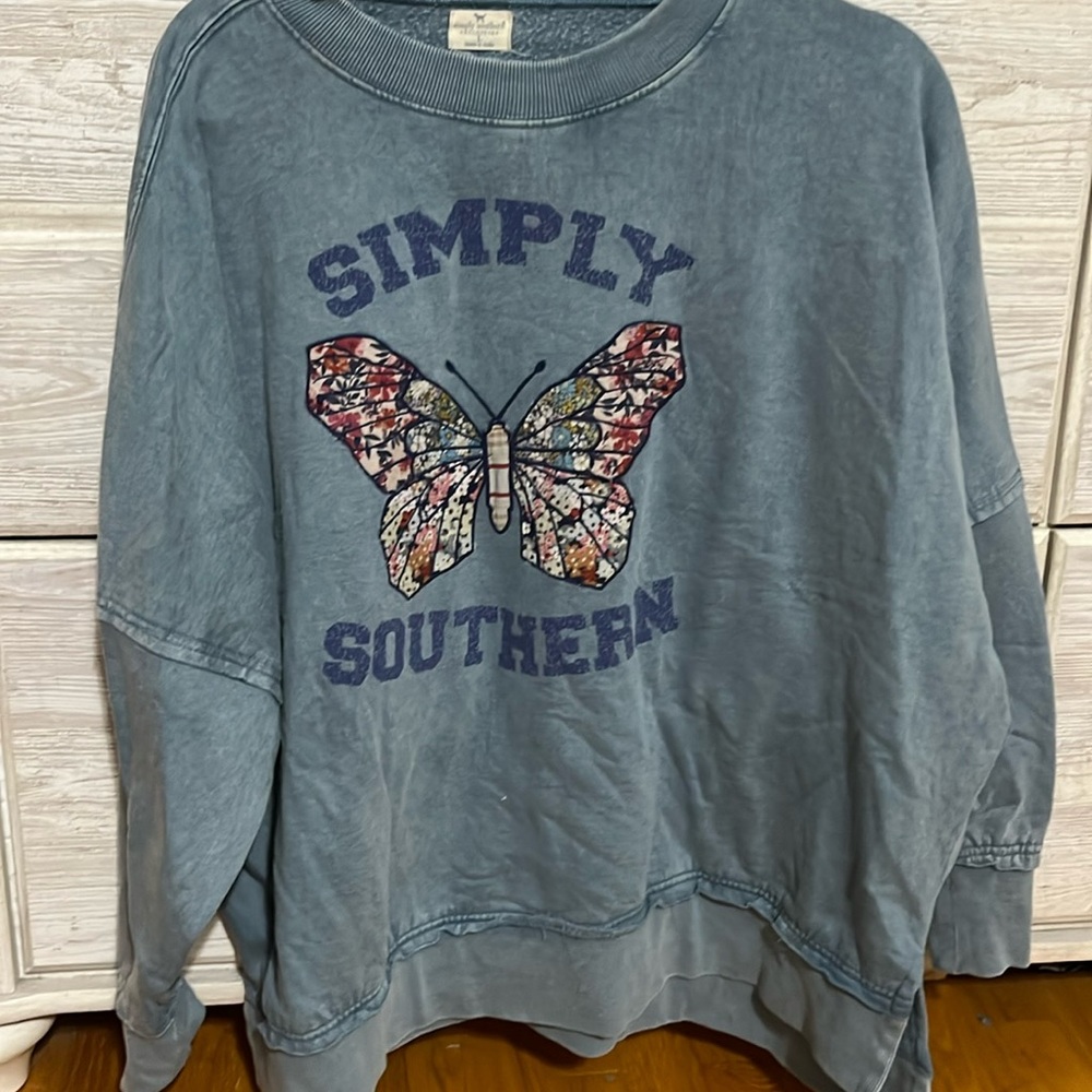 Simply Southern boxy crewneck